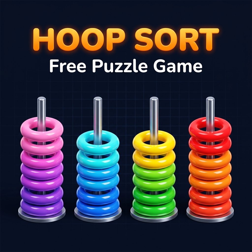 Hoop Sorting Puzzle